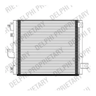 Condenseur, climatisation DELPHI TSP0225599