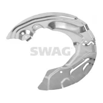 Déflecteur, disque de frein avant gauche SWAG