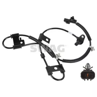 Capteur, vitesse de roue avant gauche SWAG