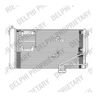 Condenseur, climatisation DELPHI TSP0225610