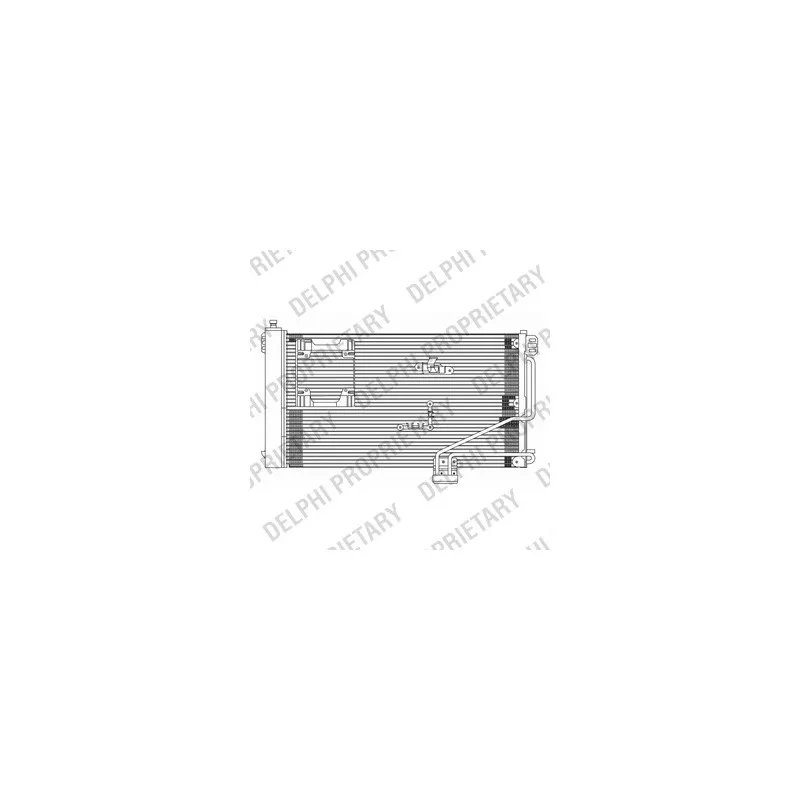 Condenseur, climatisation DELPHI TSP0225610