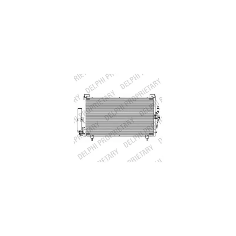 Condenseur, climatisation DELPHI TSP0225614