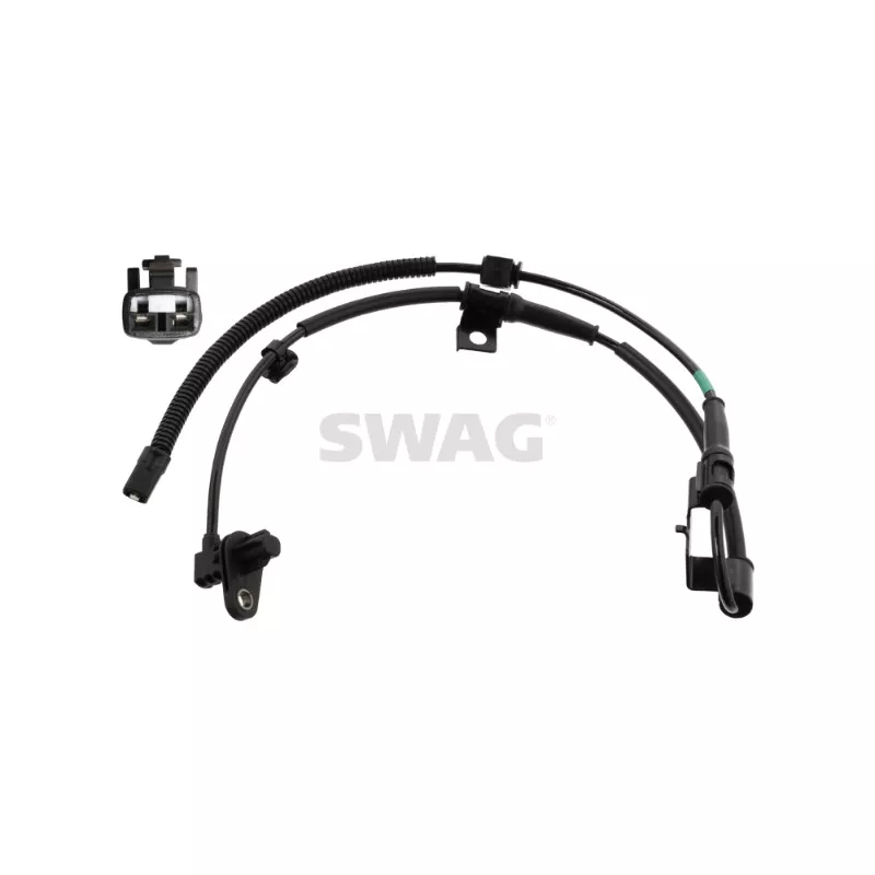 Capteur, vitesse de roue avant gauche SWAG 33 10 5937