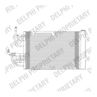 Condenseur, climatisation DELPHI TSP0225616