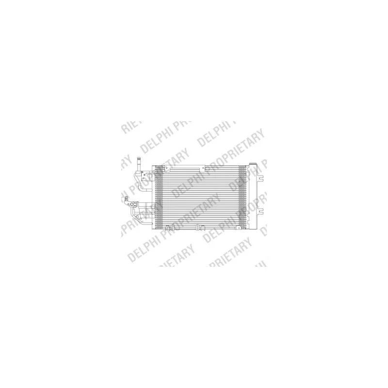 Condenseur, climatisation DELPHI TSP0225616