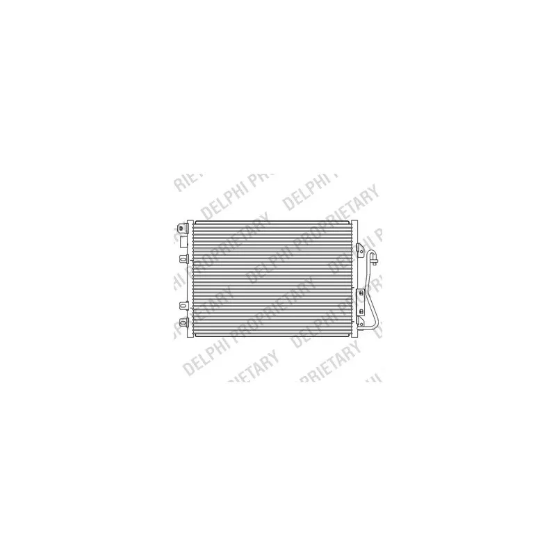Condenseur, climatisation DELPHI TSP0225620