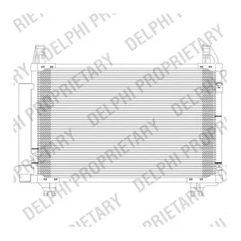Condenseur, climatisation DELPHI TSP0225624