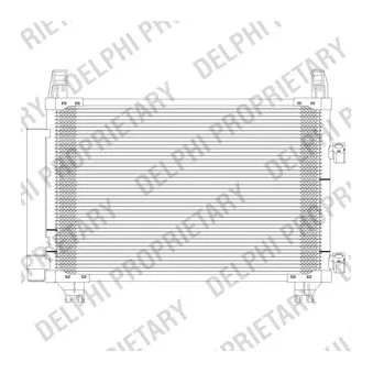 Condenseur, climatisation DELPHI TSP0225625