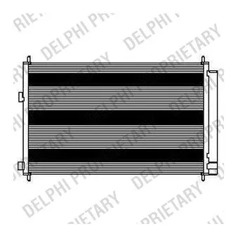 Condenseur, climatisation DELPHI TSP0225627
