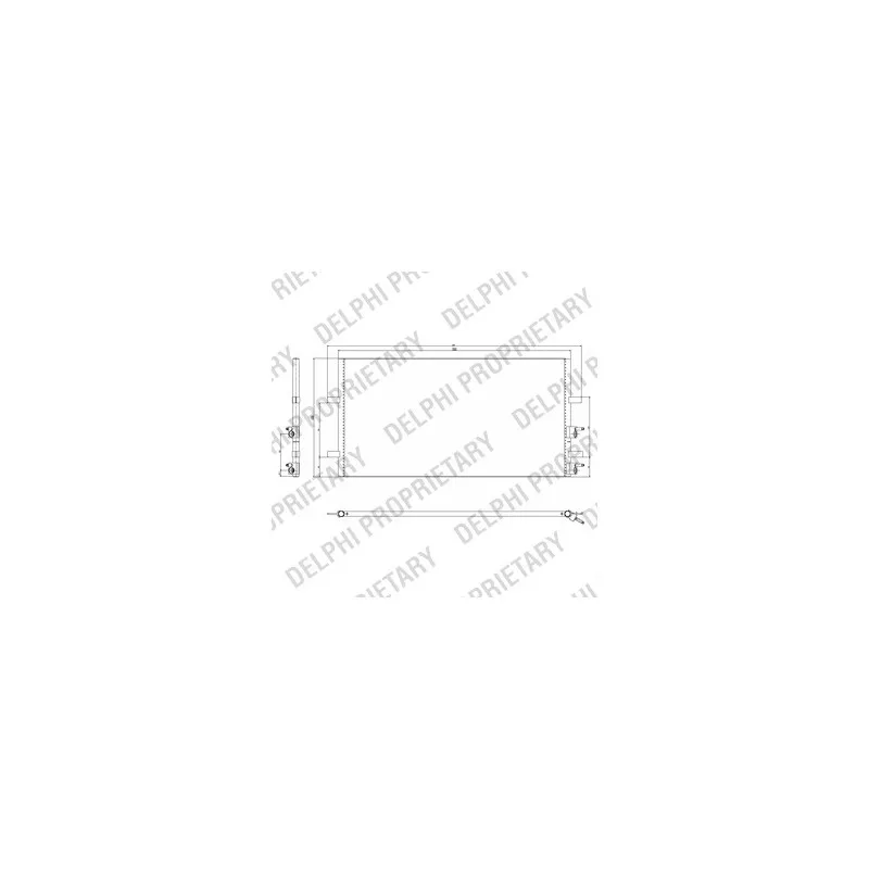 Condenseur, climatisation DELPHI TSP0225640