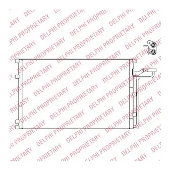 Condenseur, climatisation DELPHI TSP0225659