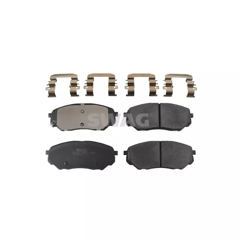 Jeu de 4 plaquettes de frein avant SWAG 33 10 6316
