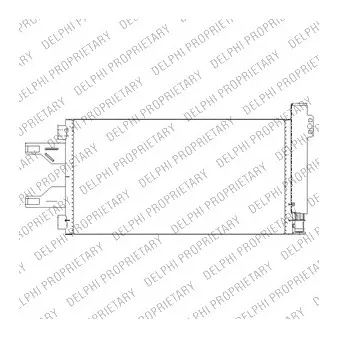 Condenseur, climatisation DELPHI TSP0225676