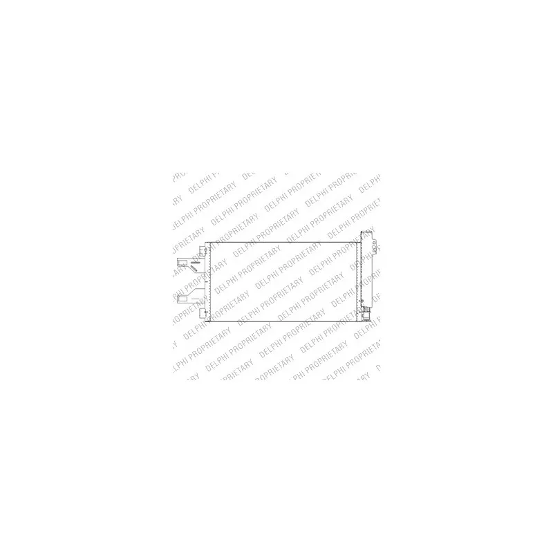 Condenseur, climatisation DELPHI TSP0225676