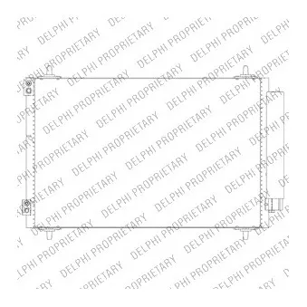 Condenseur, climatisation DELPHI TSP0225677