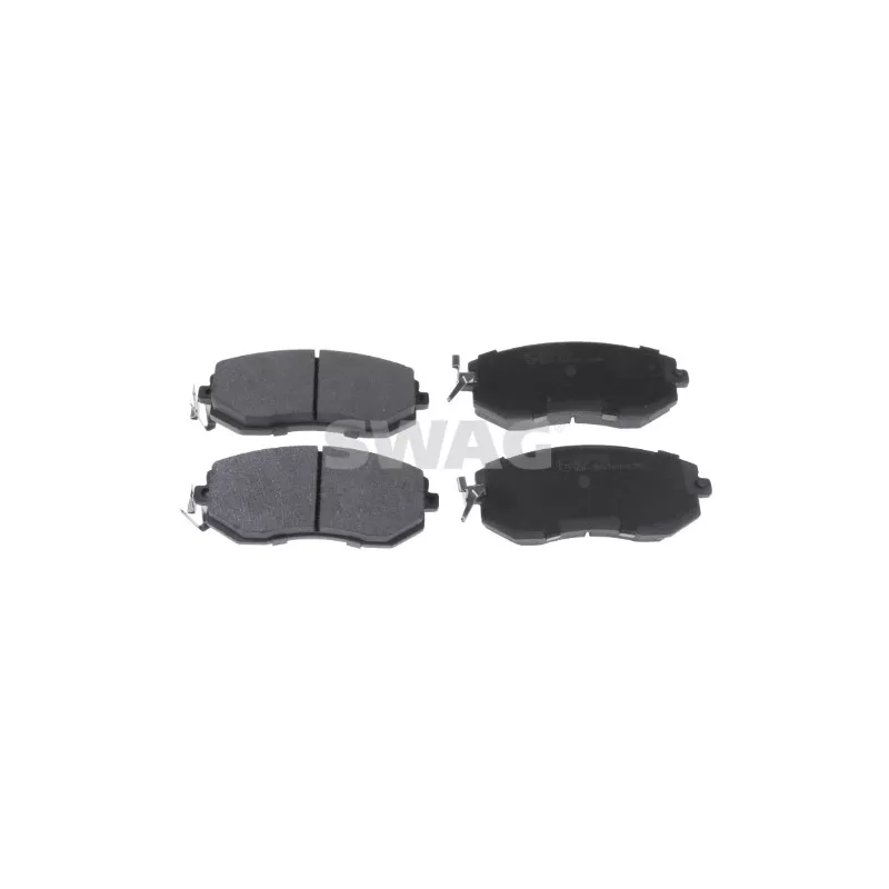 Jeu de 4 plaquettes de frein avant SWAG 33 10 6398
