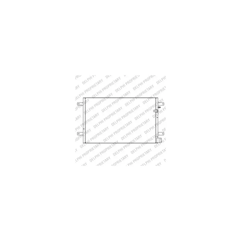 Condenseur, climatisation DELPHI TSP0225680