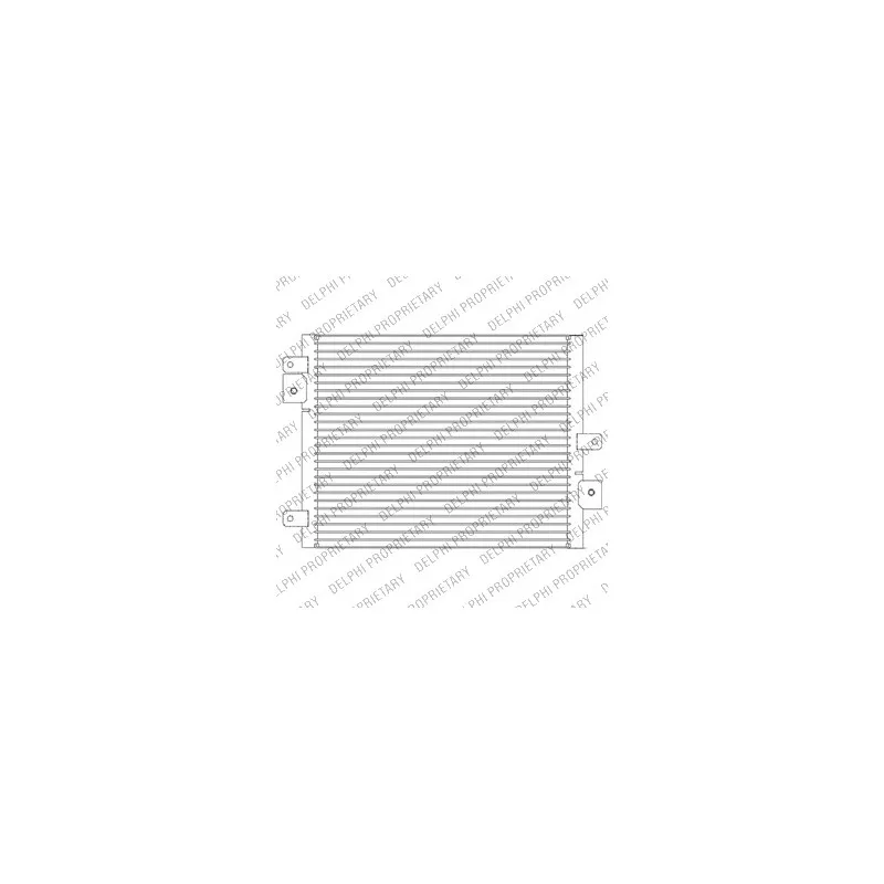 Condenseur, climatisation DELPHI TSP0225681