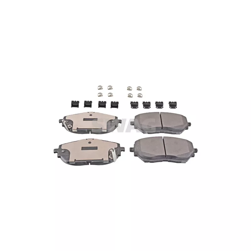 Jeu de 4 plaquettes de frein avant SWAG 33 10 6416
