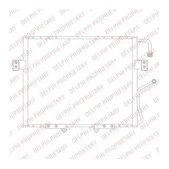 Condenseur, climatisation DELPHI TSP0225693