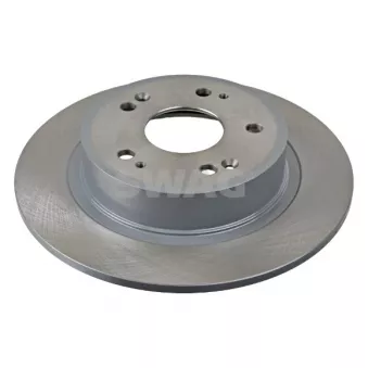 Jeu de 2 disques de frein arrière SWAG