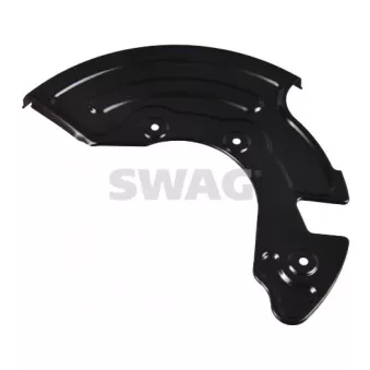 Déflecteur, disque de frein avant gauche SWAG 33 10 6555