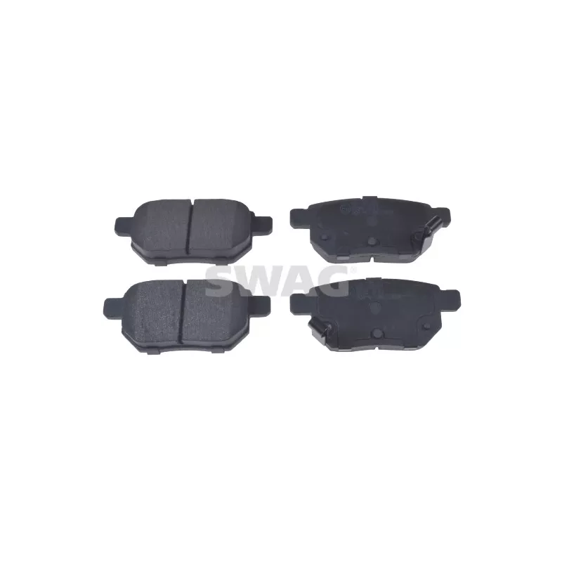 Jeu de 4 plaquettes de frein arrière SWAG 33 10 6573