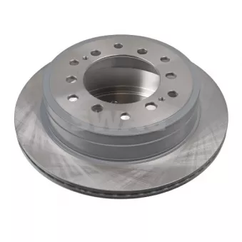 Jeu de 2 disques de frein arrière SWAG 33 10 6963