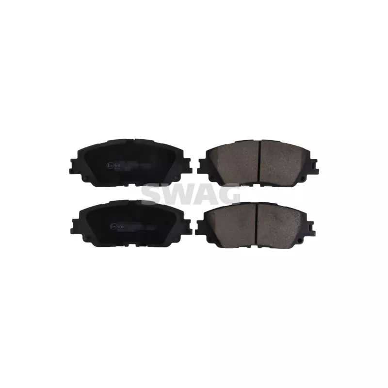 Jeu de 4 plaquettes de frein avant SWAG 33 10 7021