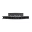 Jeu de 2 disques de frein avant SWAG 33 10 7077 - Visuel 2