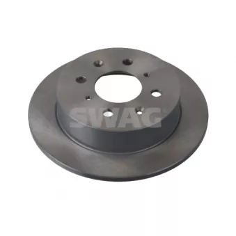 Jeu de 2 disques de frein arrière SWAG 33 10 7087