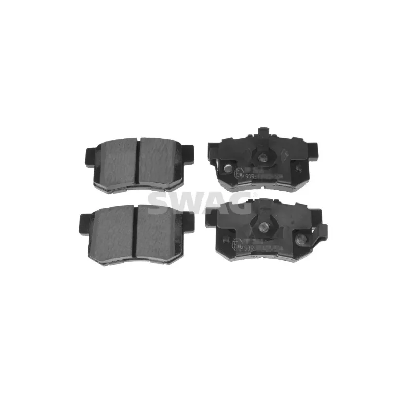 Jeu de 4 plaquettes de frein arrière SWAG 33 10 7113