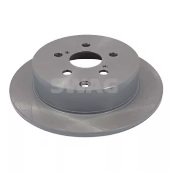 Jeu de 2 disques de frein arrière SWAG 33 10 7123