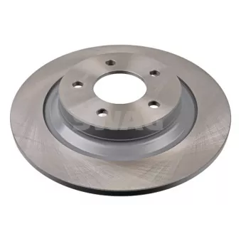 Jeu de 2 disques de frein arrière SWAG