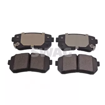 Jeu de 4 plaquettes de frein arrière SWAG 33 10 7192