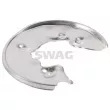 Déflecteur, disque de frein arrière droit SWAG 33 10 7215 - Visuel 2
