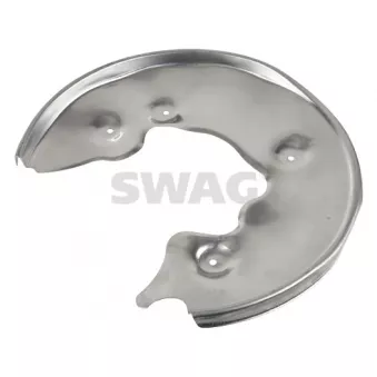 Déflecteur, disque de frein arrière gauche SWAG