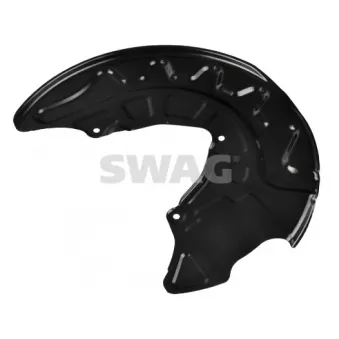 Déflecteur, disque de frein avant gauche SWAG 33 10 7222