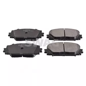 Jeu de 4 plaquettes de frein avant SWAG 33 10 7274