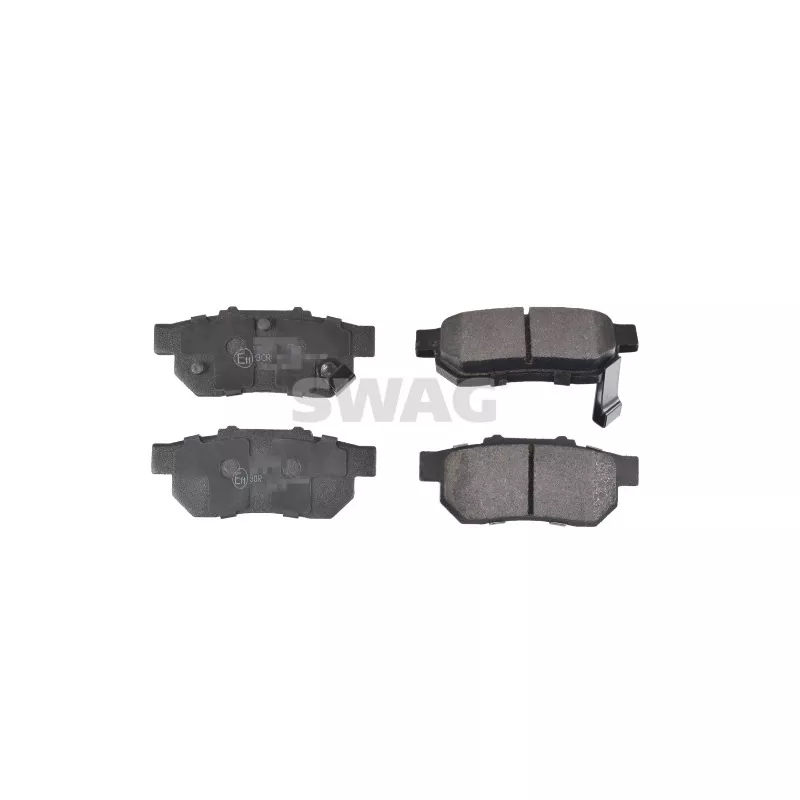 Jeu de 4 plaquettes de frein arrière SWAG 33 10 7285