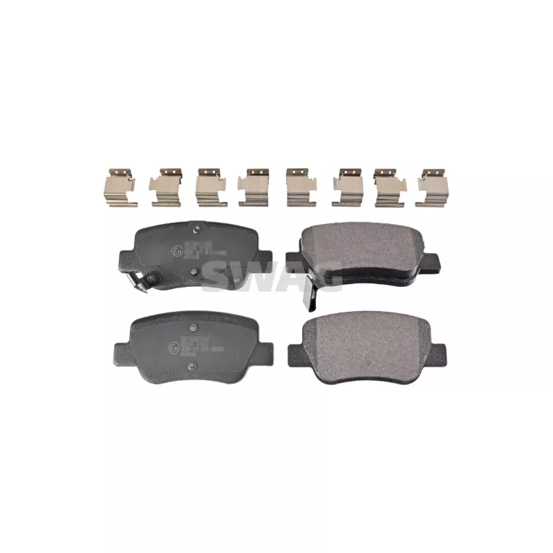 Jeu de 4 plaquettes de frein arrière SWAG 33 10 7331