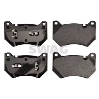 Jeu de 4 plaquettes de frein avant SWAG 33 10 7372