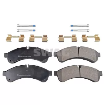 Jeu de 4 plaquettes de frein arrière SWAG 33 10 7547