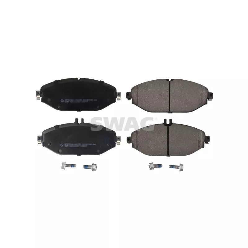 Jeu de 4 plaquettes de frein avant SWAG 33 10 7557