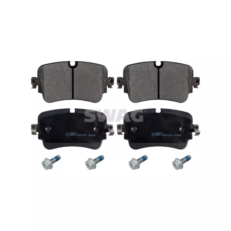 Jeu de 4 plaquettes de frein arrière SWAG 33 10 7589
