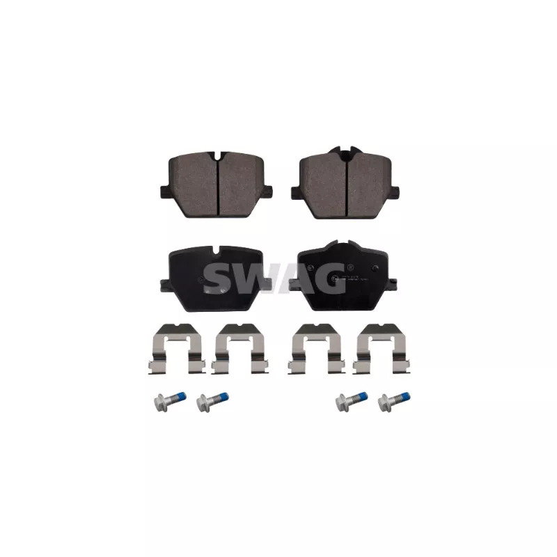 Jeu de 4 plaquettes de frein arrière SWAG 33 10 7592