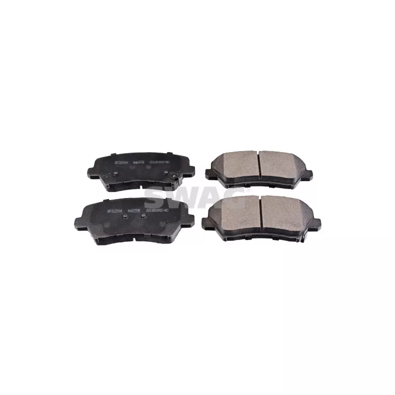 Jeu de 4 plaquettes de frein avant SWAG 33 10 7594