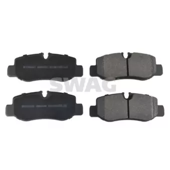 Jeu de 4 plaquettes de frein arrière SWAG 33 10 7627