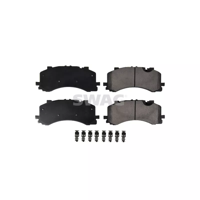 Jeu de 4 plaquettes de frein avant SWAG 33 10 7652