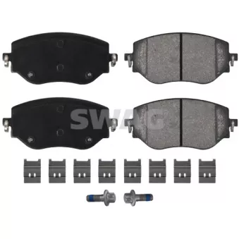 Jeu de 4 plaquettes de frein avant SWAG 33 10 7653